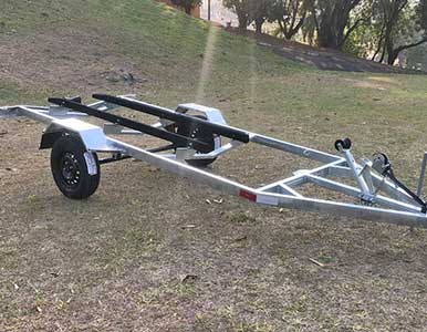 Carreta Jet-ski Econômica Galvanizada